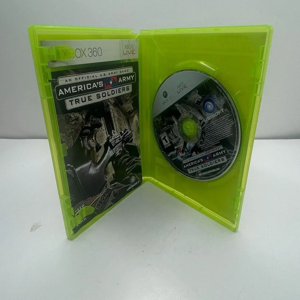 America's Army: True Soldiers (Microsoft Xbox 360, 2007) Complete W/ Manual